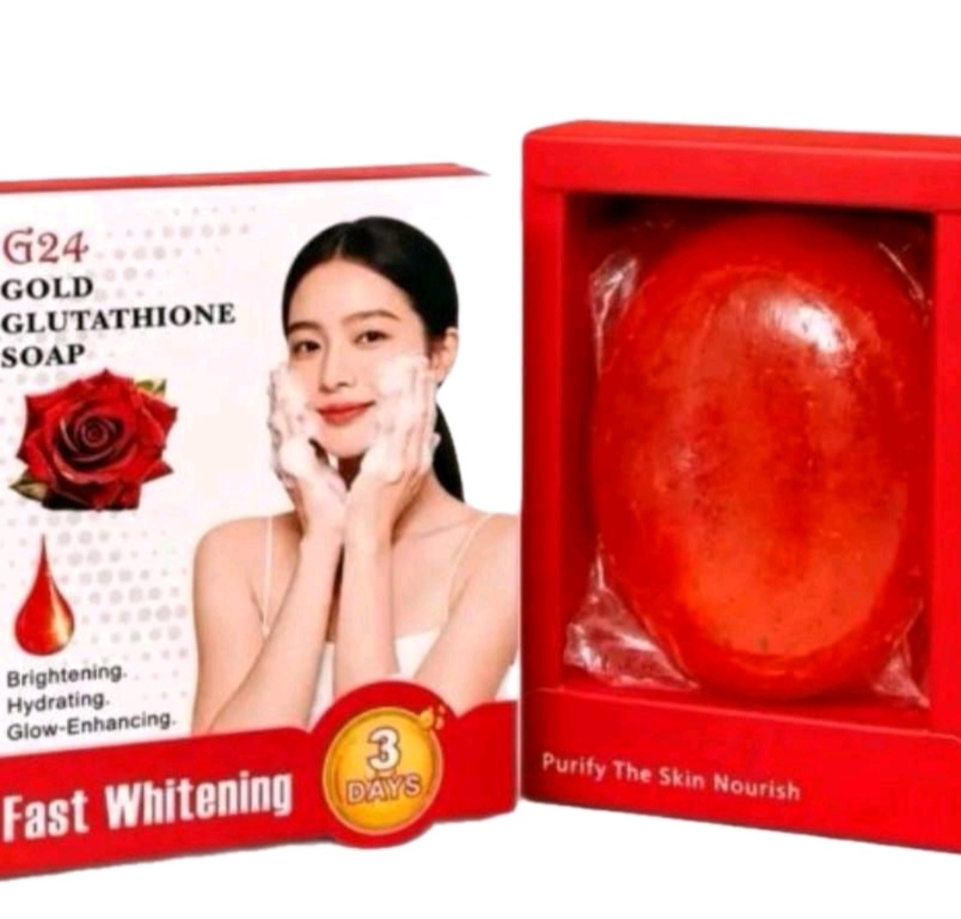 24G GOLD  GLUTATHIONE SOAP