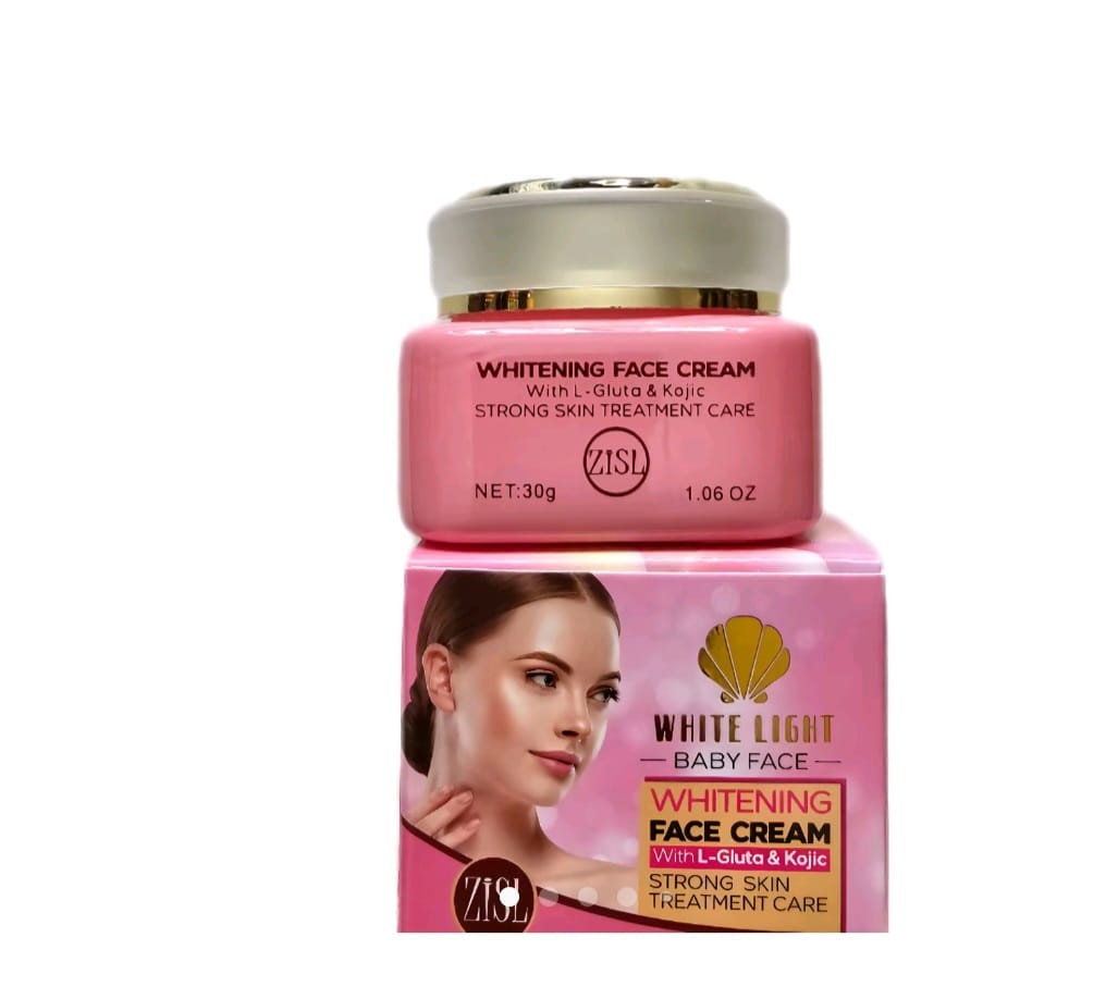 WHITE LIGHT BABY FACE KOJIC  GLUTATHIONE FACE CREAM