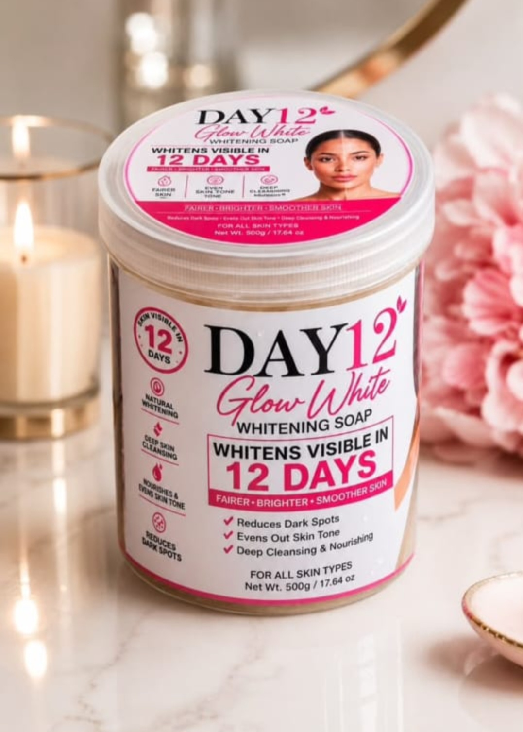 DAY 12 GLOWING WHITENING SOAP