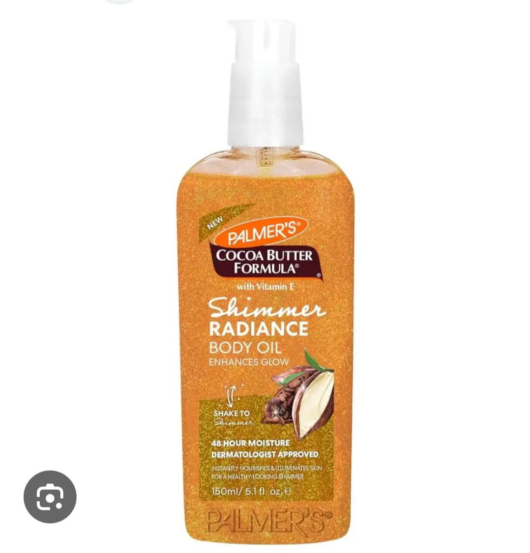Cocoa butter Shimmer Radiance Body Oil