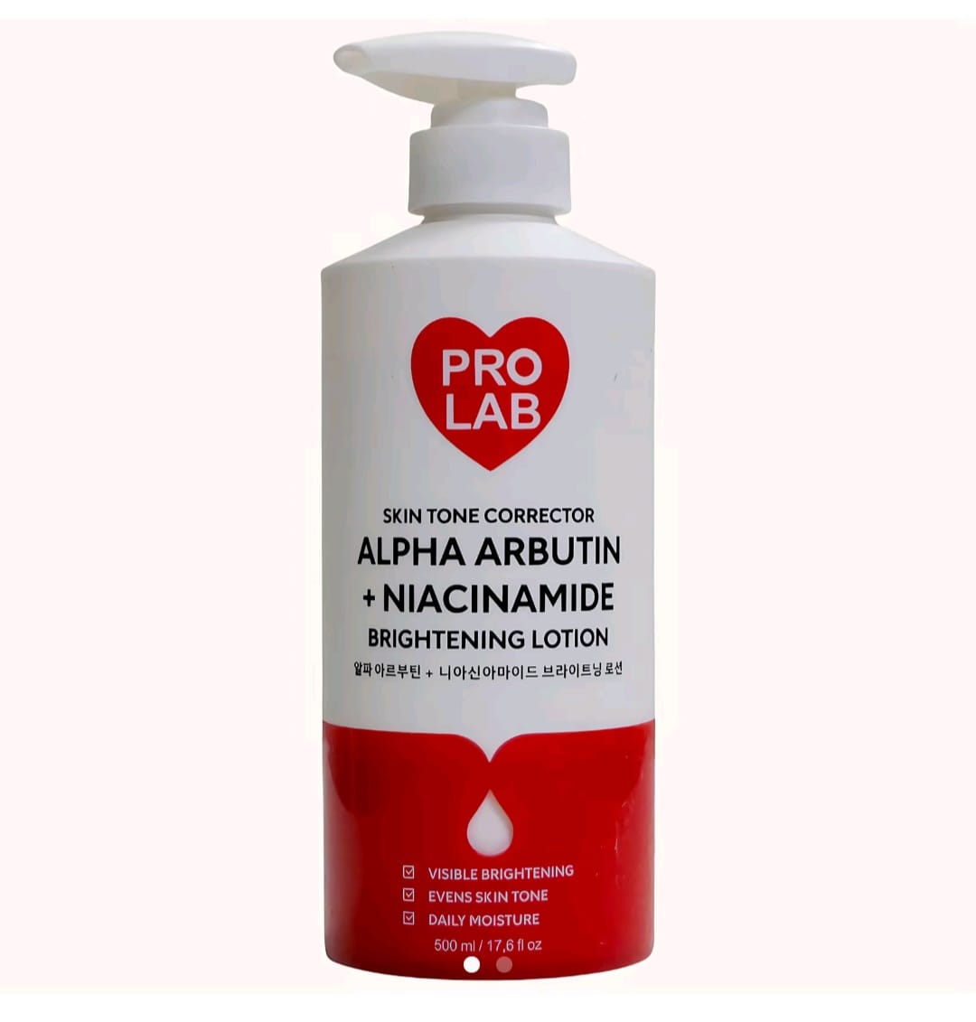 PROLAB ALPHA ARBUTIN NIACINAMIDC BRIGTHENING LOTION