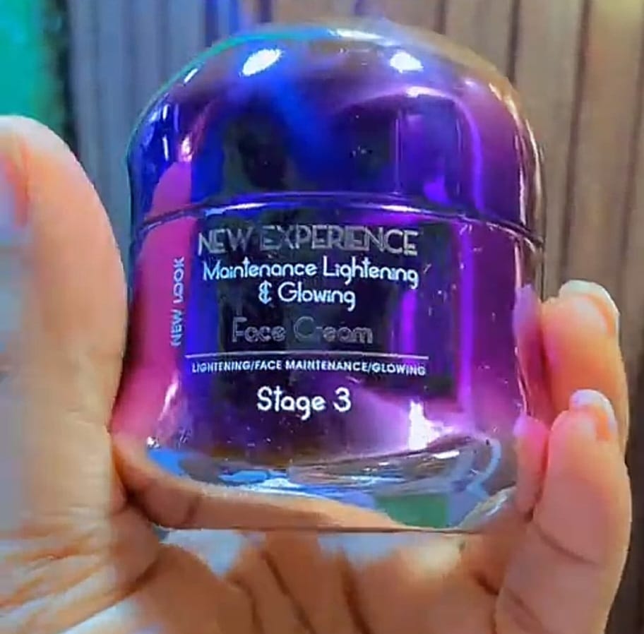 New Experience Lightening Glowing Face Cream  stage 3