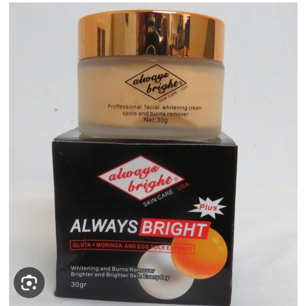 Always Brigth GLUTATHIONE  EGG YOLK  FACE Cream