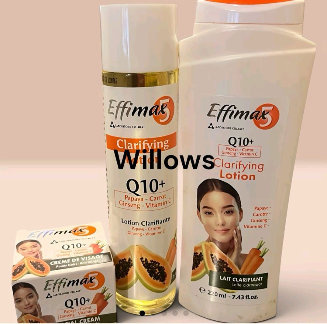 EFFIMAX PAPAYA CARROT GINSENG VITAMIN C SET