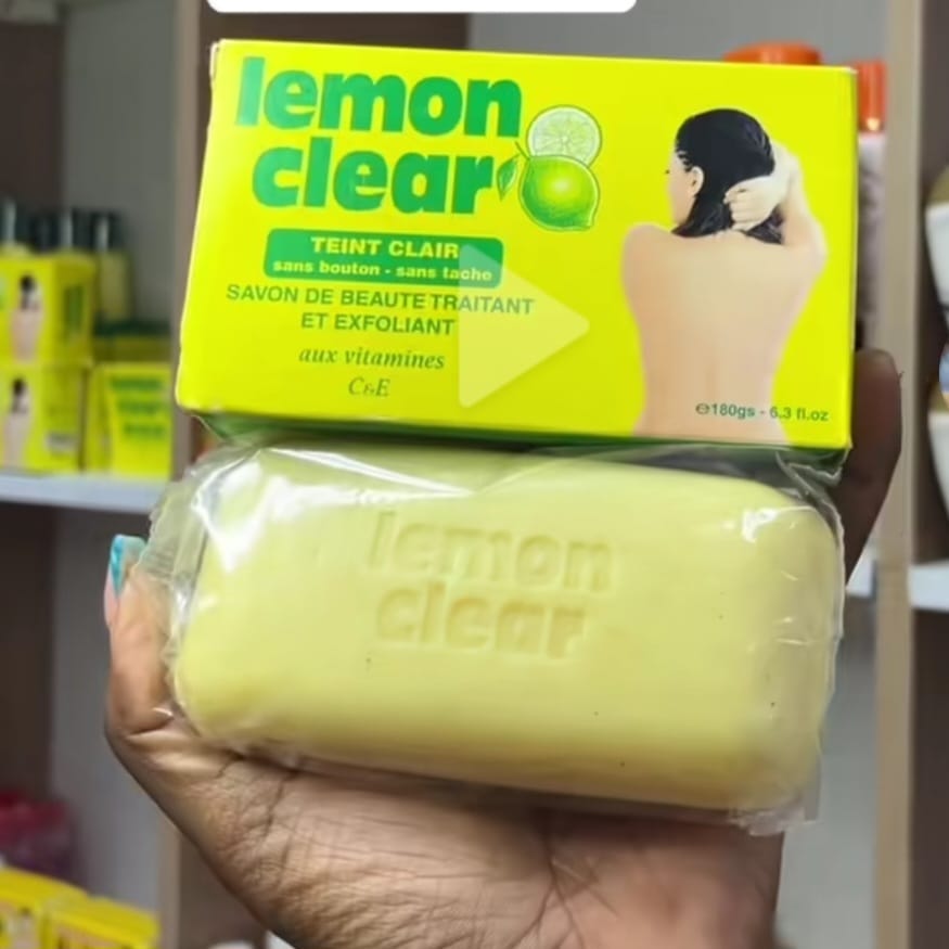 LEMON CLEAR  VITAMIN C& E SOAP