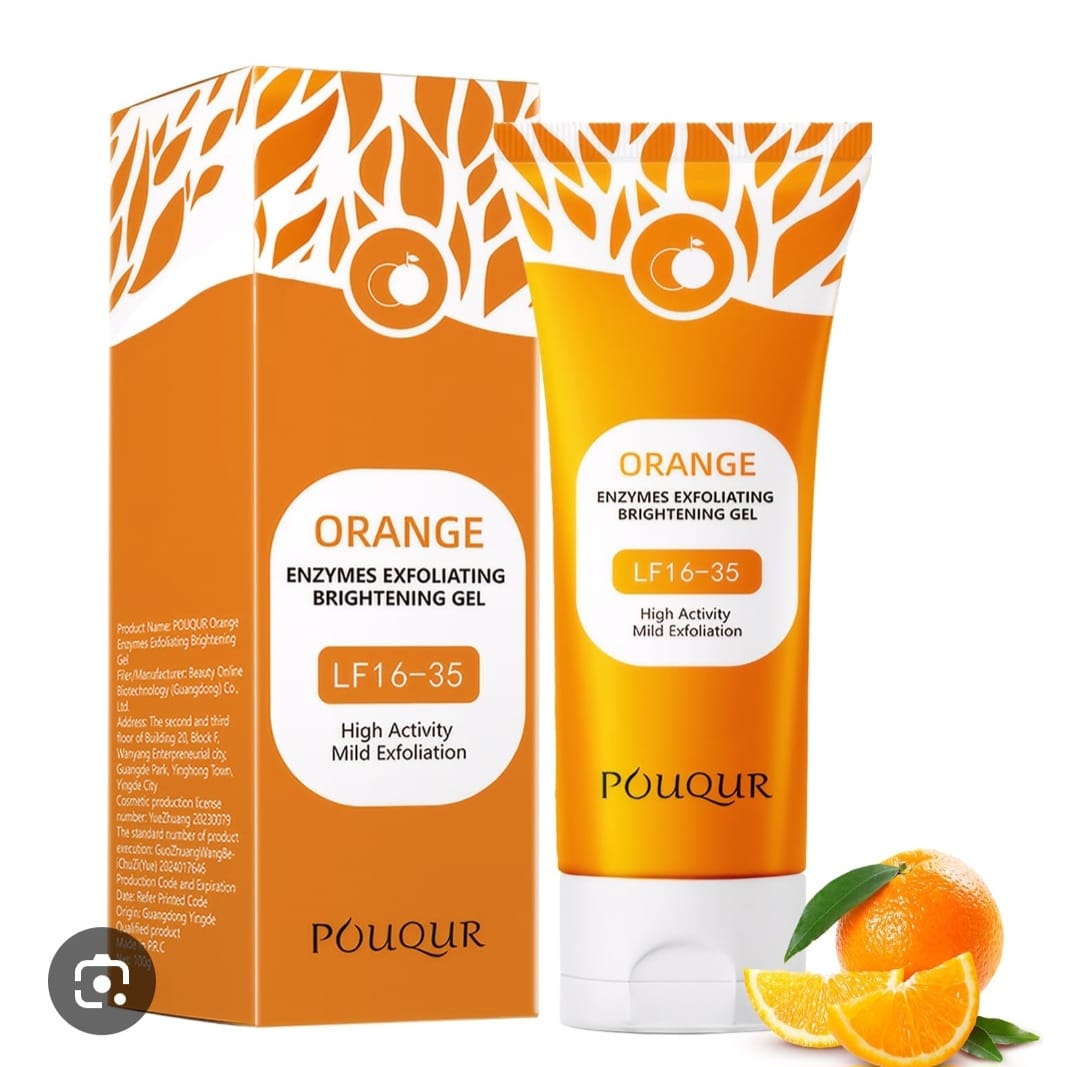 ORANGE  ENZYMES EXFOLIATING  BRIGTHENING  GEL