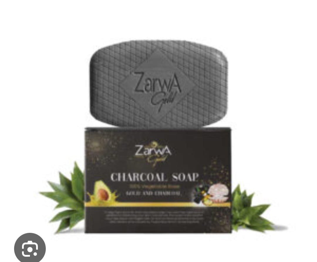 ZARWA GOLD CHARCOAL  BEAUTY SOAP