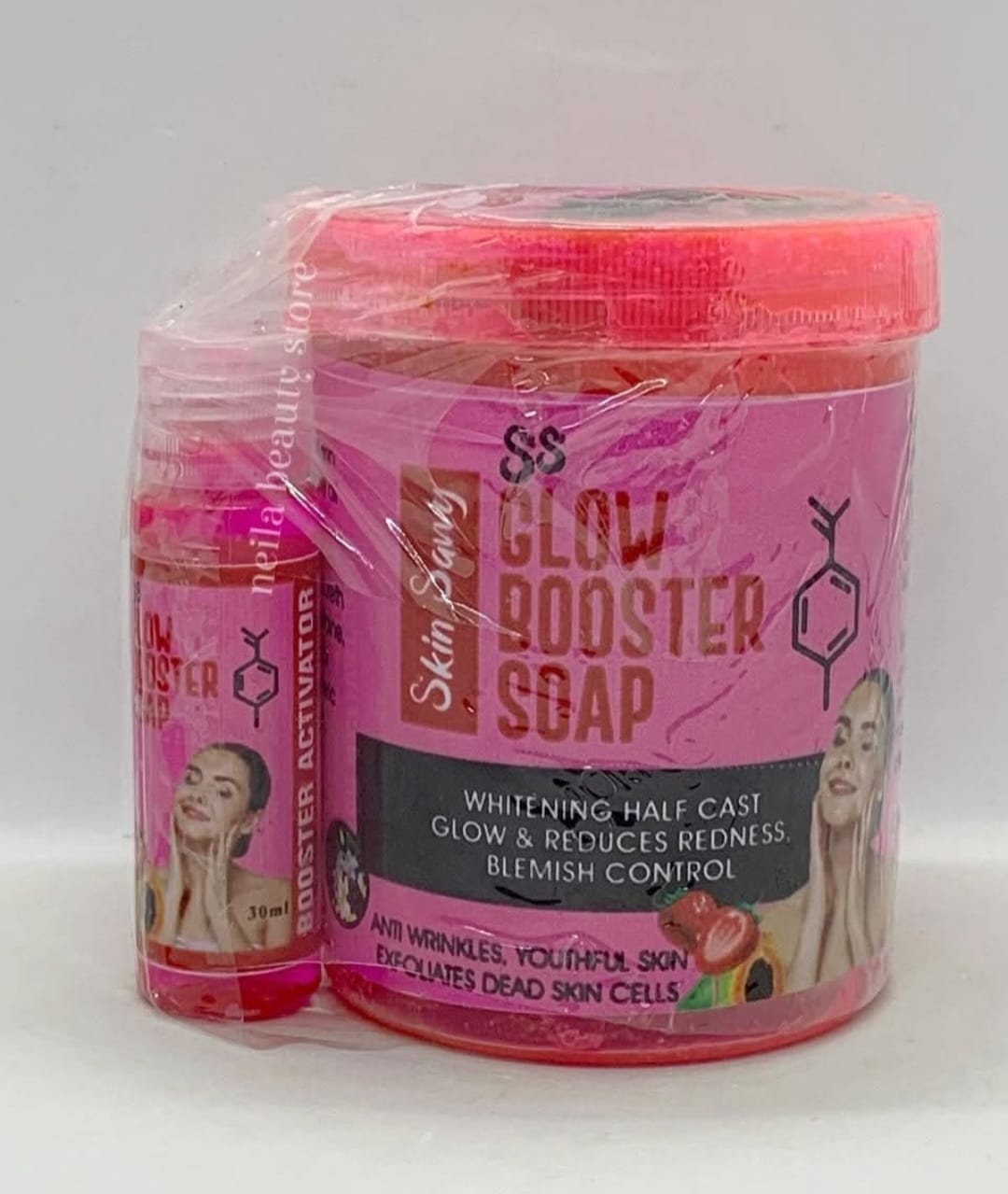 S.s GLOW BOOSTER Half-Cast BLEMLSH CONTROL SOAP