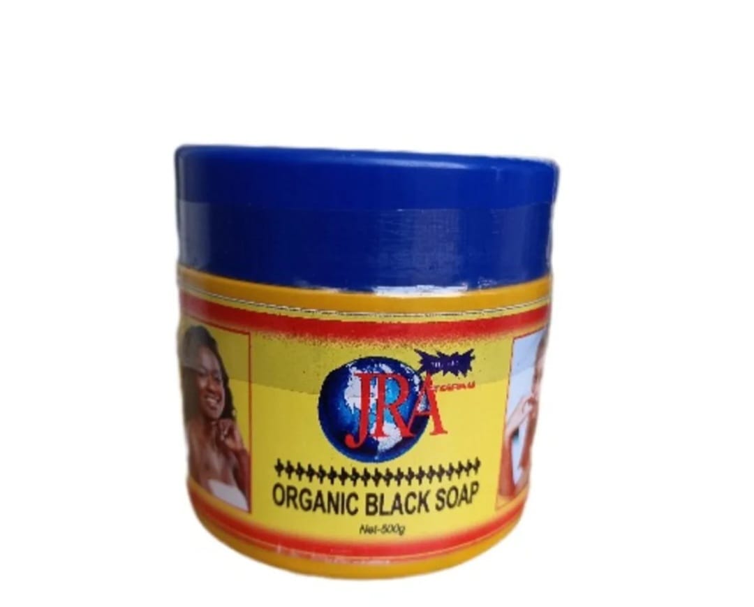 JRA COSMETICS  ORGANIC BLACK SOAP