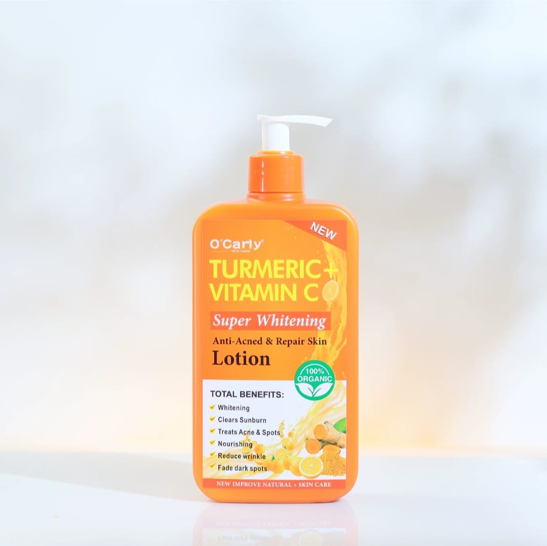 O CARLY TUMERIC VITAMIN C  LOTION
