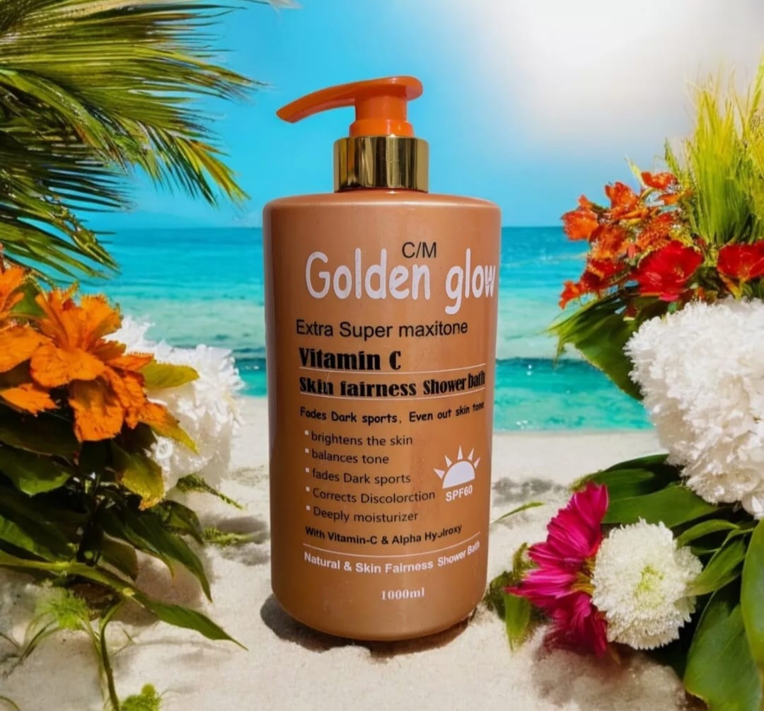 GOLDEN GLOW  VITAMIN C SHOWER BATH