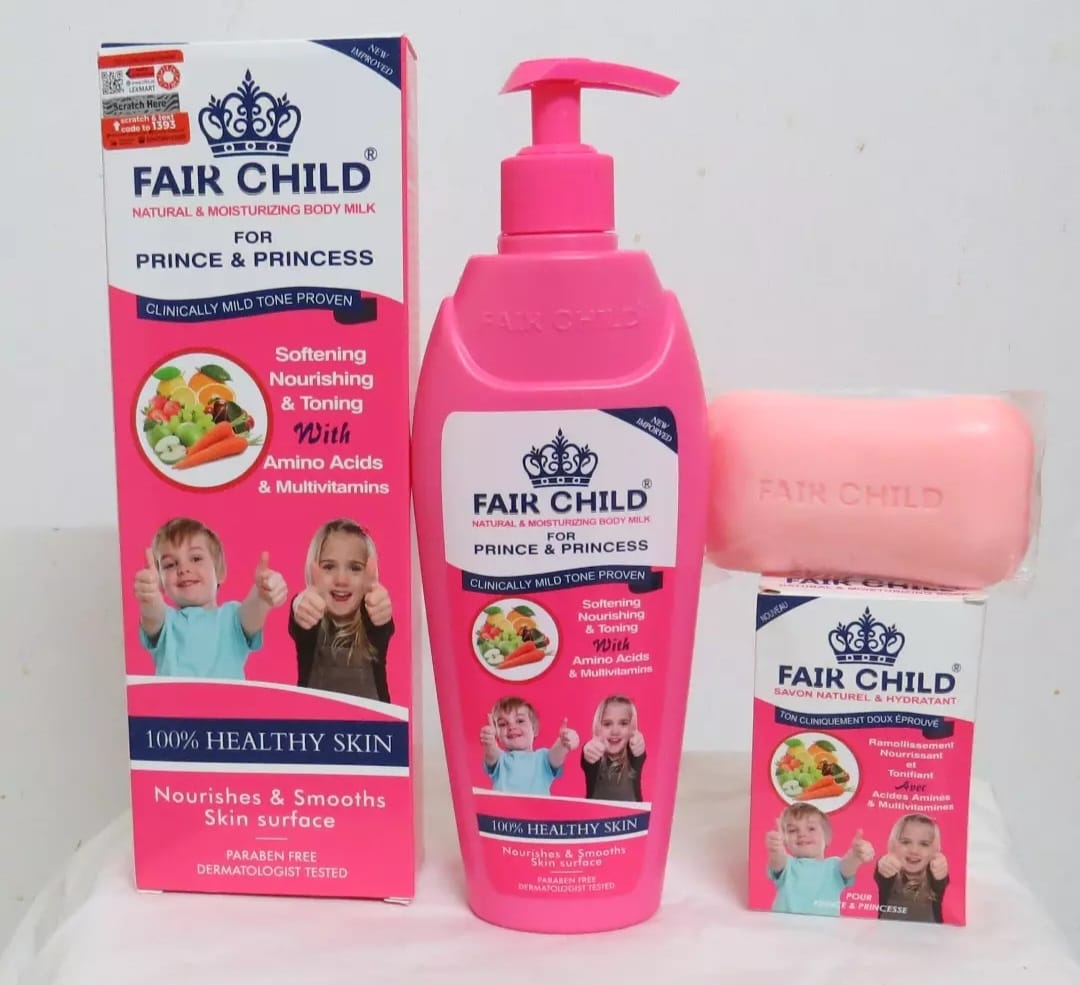 FAIR CHILD NATURAL MOISTURIZING BODY MILK SET