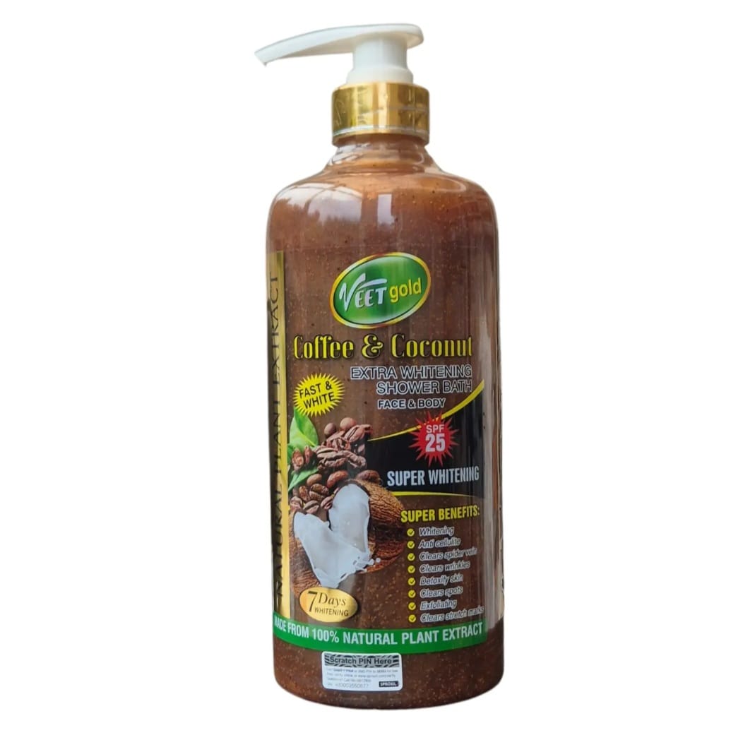 VEETGOLD COFFEE  AND COCONUT SHOWER BATH