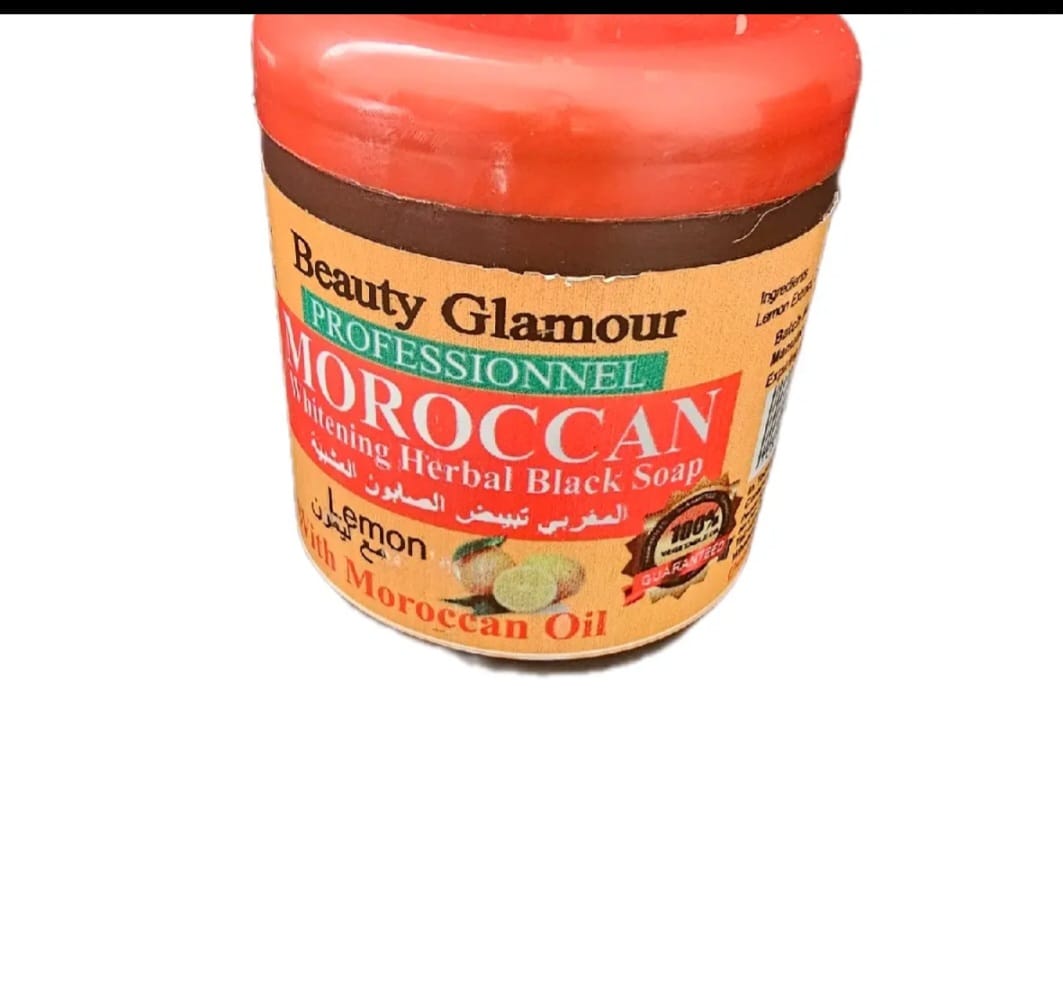 MORROCAN BEAUTY GLAMOUR BLACK SOAP