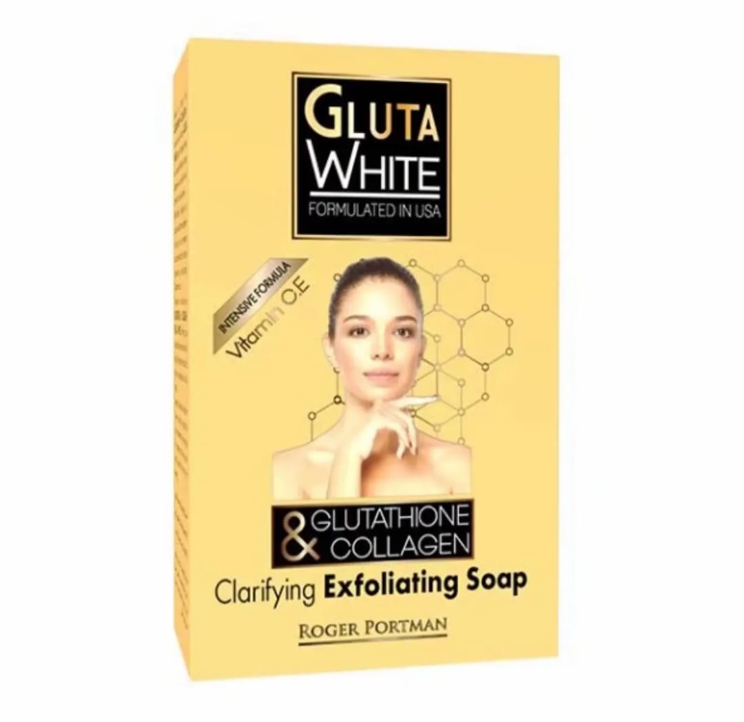 GLUTA WHITE GLUTATHIONE COLLAGEN EXFOLIATING SOAP