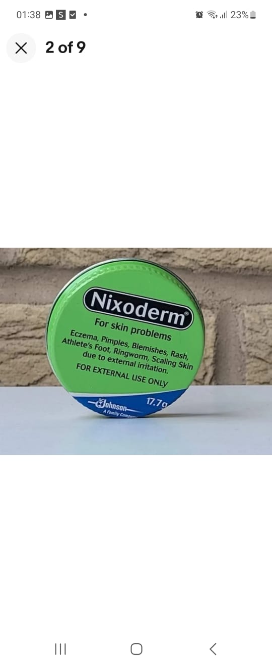Nixodern skin cream