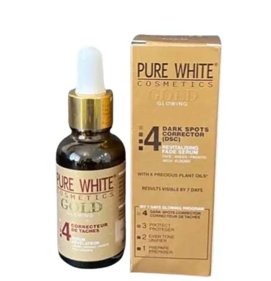 PURE WHITE GOLD GLOWING SERUM